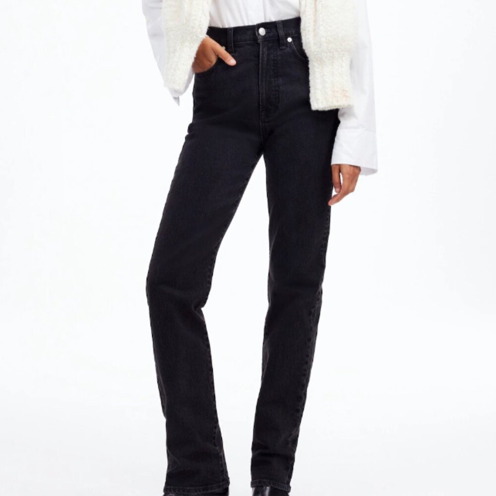 Madewell '90s Straight Jeans in Belmere Wash Size 25